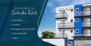 Residencial Salvador Dali - Apartamento na Vila Vitória em Mauá